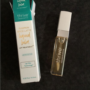 Thrive causemetics pumpkin spice latte liquid balm lip treatment